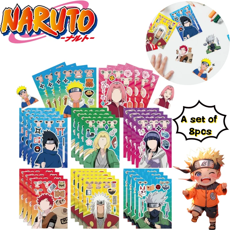 Atv Parts - Adesivi Naruto Uzumaki e Naruto Hatake
