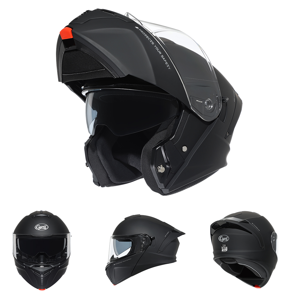 Casco Modulare CYRIL per Moto, - Modular Flip Up Motorcycle Helmet Dot Approved recensione e prezzo